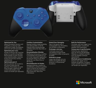 Xbox Series langaton ohjain Elite Series 2 Core (sininen)