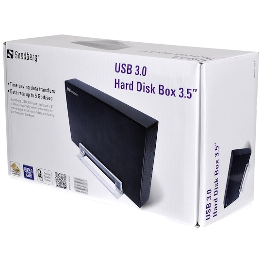 Sandberg USB 3.0 SATA kotelo kovalevylle 3.5"