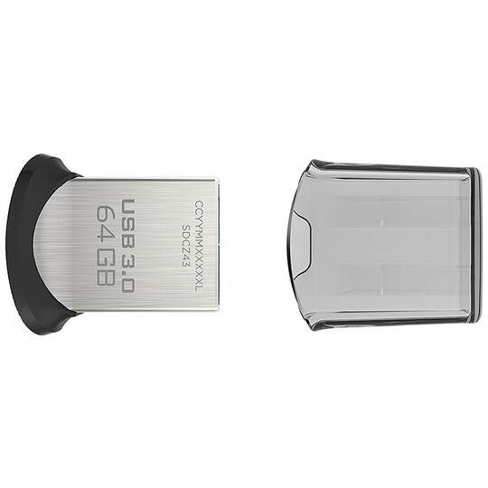 SanDisk Ultra Fit USB 3.0 muistitikku 64 GB
