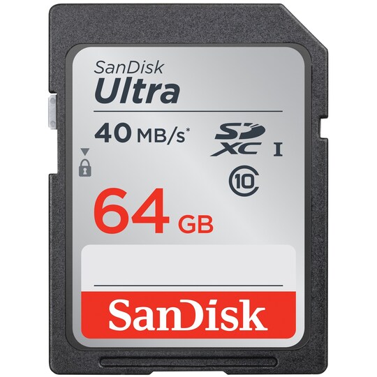 SanDisk Ultra SDXC 64 GB muistikortti