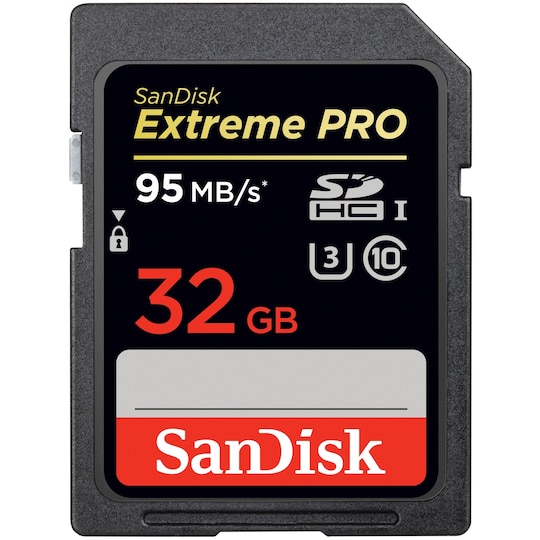 SanDisk Extreme PRO 32 GB SD muistikortti