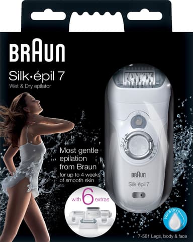 Braun Silk-epil 7-7561 Wet&Dry epilaattori