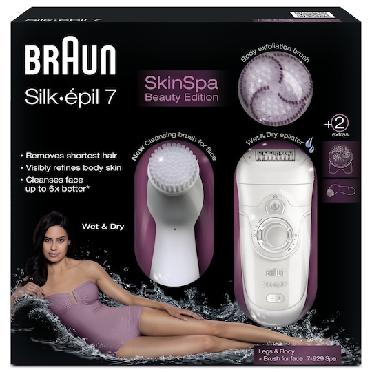 Braun Silk-épil 7-929 SkinSpa epilaattori