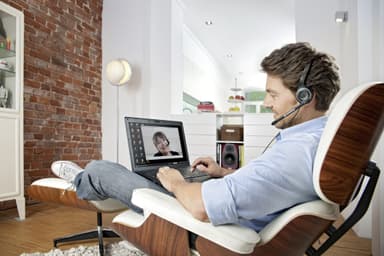 Sennheiser PC 7 USB Mono kuulokemikrofoni (musta)