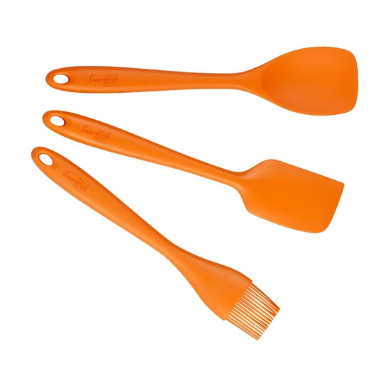 Swordfish silikoniset keittiövälineet (oranssi)