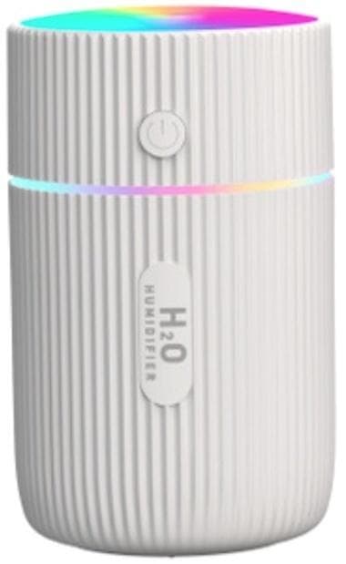 Ilmankostutin LED-valolla, valkoinen