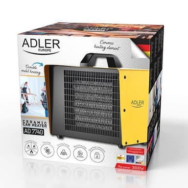 Adler AD 7740 Keraminen lämmitin, 3000W