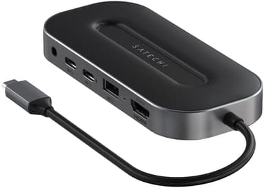 Satechi USB4 Multiport USB hubi (harmaa)