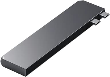 Satechi USB-C Pro Slim USB hubi (harmaa)