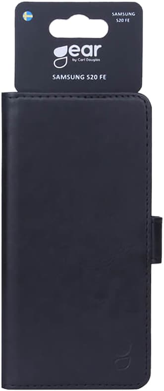 Gear Samsung Galaxy S20 FE lompakkokotelo (musta)