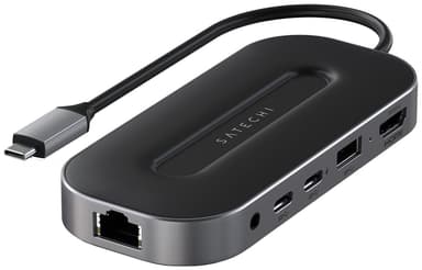 Satechi USB4 Multiport USB hubi (harmaa)