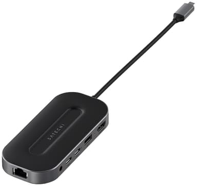 Satechi USB4 Multiport USB hubi (harmaa)