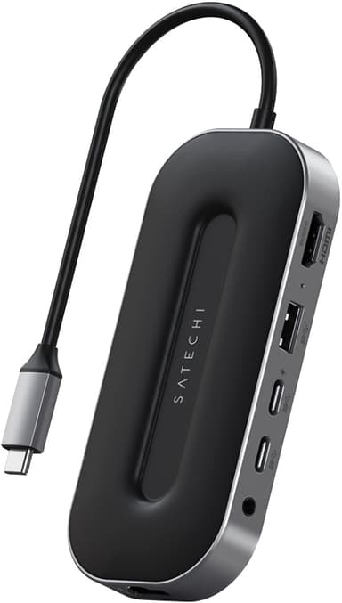 Satechi USB4 Multiport USB hubi (harmaa)