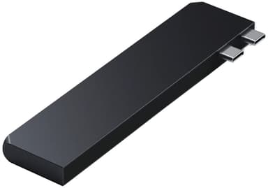 Satechi USB-C Pro Slim USB hubi (Midnight)