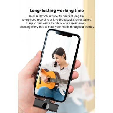 Lippa Wireless Lavalier -mikrofoni, Lightning