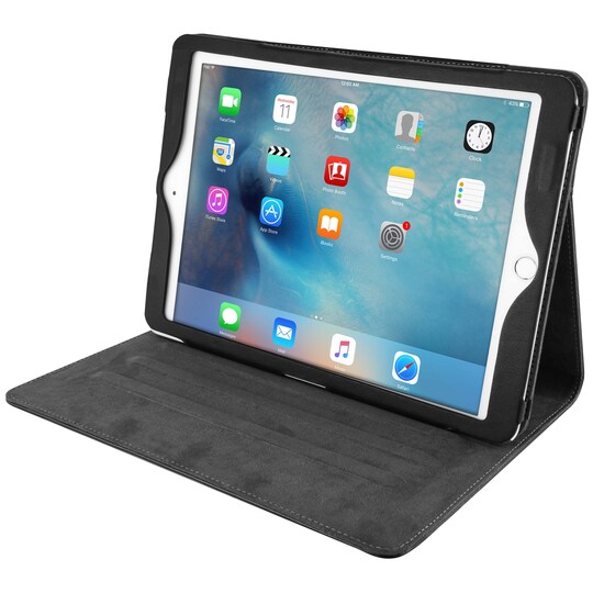 Sandstrøm iPad Pro/Air 10,5" nahkainen kotelo (musta)