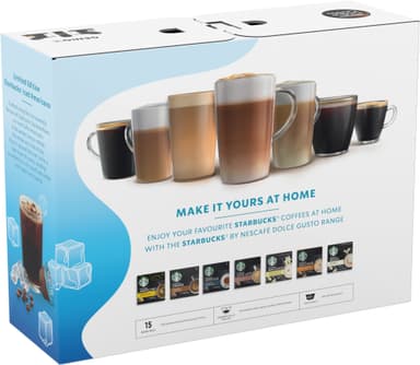 Nescafé Dolce Gusto Starbucks Iced summer Genio S kapselikeitin