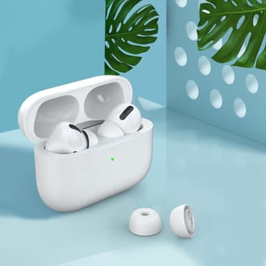 AHASTYLE AirPods Pro 1/2 silikoniset korvatyynyt Valkoinen - Small
