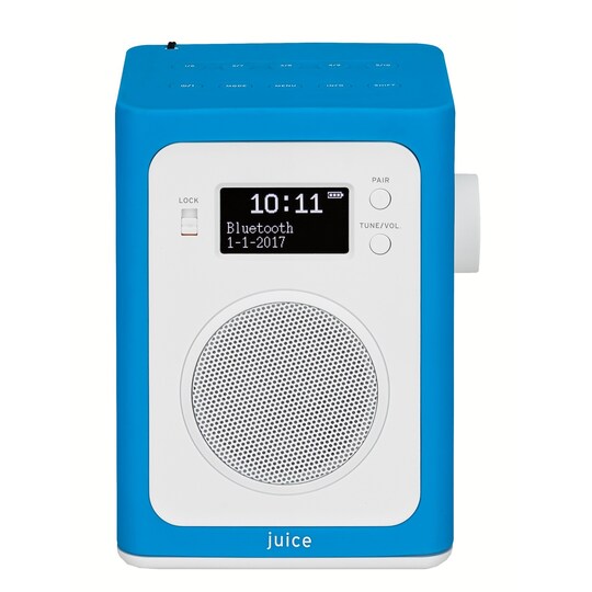 JUICE Portable kannettava radio SJUPBU14E (sininen)