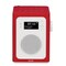 JUICE Portable kannettava radio SJUPRE14E (punainen)