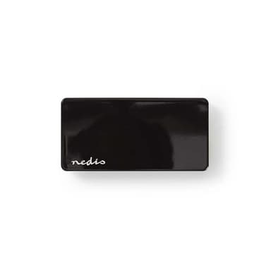 Nedis USB-keskitin | USB-A Uros | 4x USB A Female | 4-Porttinen port(s) | USB 3.2 Gen 1 | USB Virta / Verkkovirtakäyttöinen | 4x USB