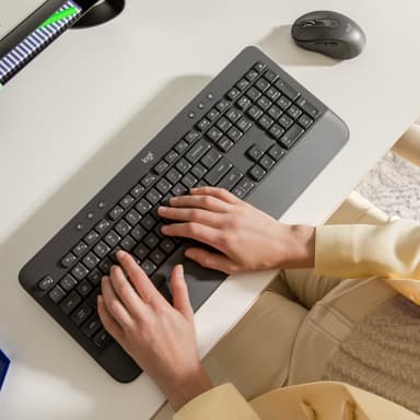 Logitech Signature K650 langaton näppäimistö (musta)