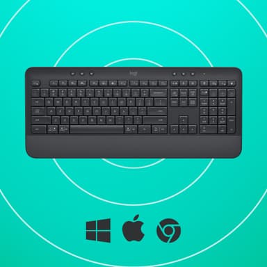 Logitech Signature K650 langaton näppäimistö (musta)
