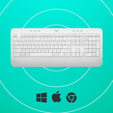 Logitech Signature K650 langaton näppäimistö (valkoinen)
