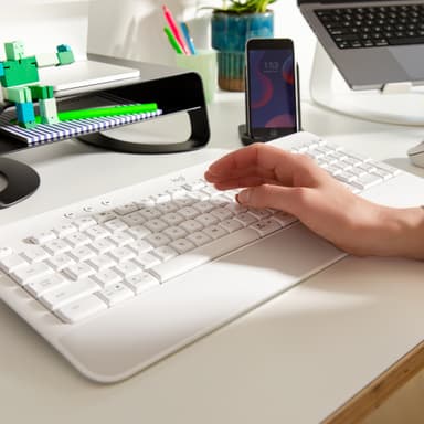 Logitech Signature K650 langaton näppäimistö (valkoinen)