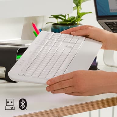 Logitech Signature K650 langaton näppäimistö (valkoinen)