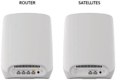 Netgear Orbi RBK763S AX5400 3-kaistainen Mesh Wi-Fi järjestelmä (3kpl)