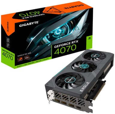 Gigabyte GeForce RTX 4070 Eagle OC 12 GB näytönohjain