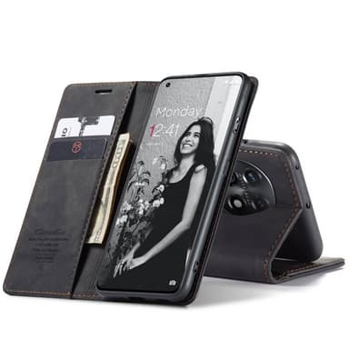 CaseMe Smart Magnet FlipCase OnePlus 11 - Musta