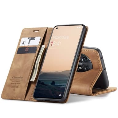 CaseMe Smart Magnet FlipCase OnePlus 11 - Ruskea