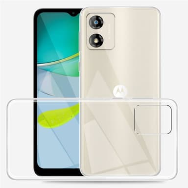 Silikonikotelo läpinäkyvä Motorola Moto E13