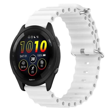 Ocean urheiluranneke Garmin Forerunner 265 - Valkoinen