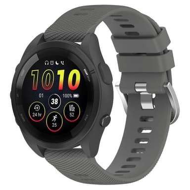 Pure urheiluranneke Garmin Forerunner 265S - Harmaa
