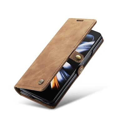 CaseMe FlipCase Samsung Galaxy Z Fold 4 - Ruskea