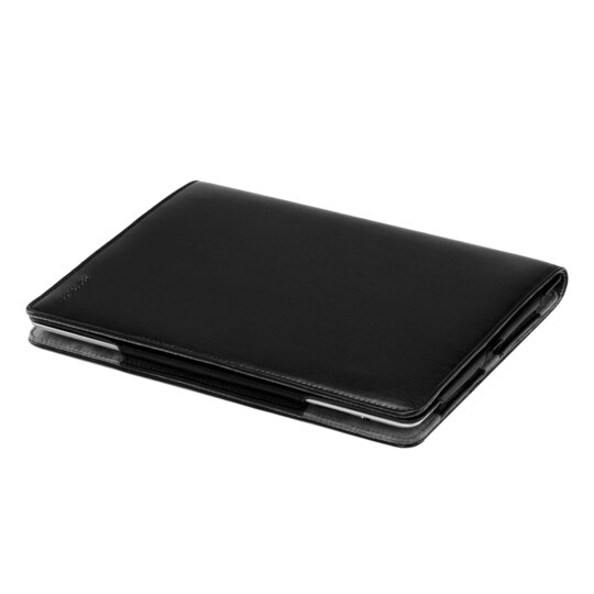 Sandstrøm iPad Air folio suojakotelo (musta nahka)