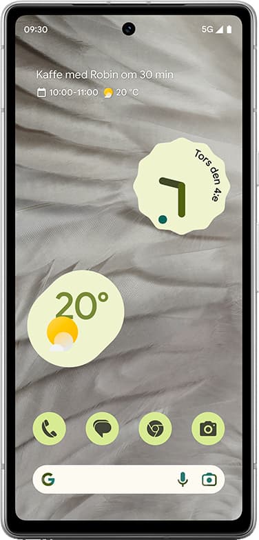 Google Pixel 7a 5G älypuhelin 8/128GB (Snow)