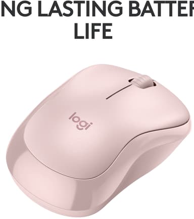 Logitech M240 Silent Bluetooth langaton hiiri (roosa)