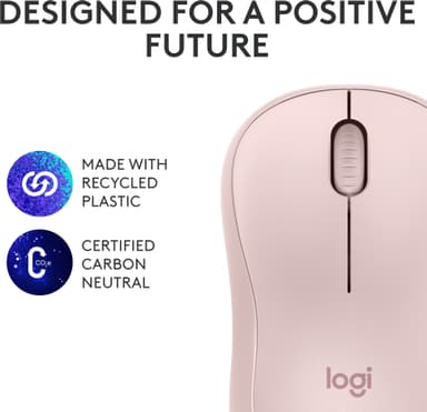 Logitech M240 Silent Bluetooth langaton hiiri (roosa)