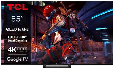 TCL 55" QLED870 4K älytelevisio (2023)