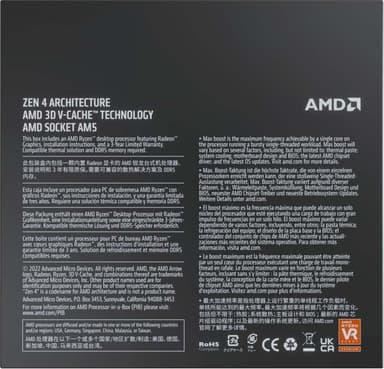 AMD Ryzen™ 9 7950X3D prosessori