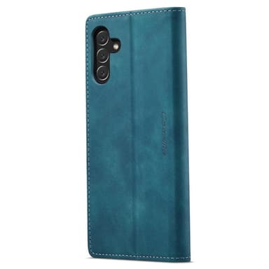 CASEME Retro Lompakkokotelo Samsung Galaxy A14 - Sininen