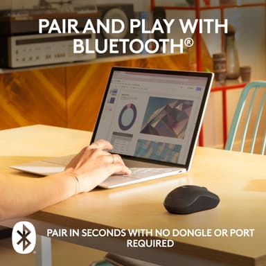 Logitech M240 Silent Bluetooth langaton hiiri (musta)