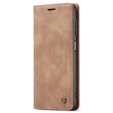 CASEME Retro Lompakkokotelo Samsung Galaxy A14 - Ruskea