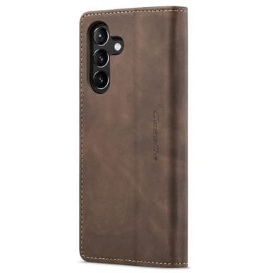 CASEME Retro lompakkokotelo Samsung Galaxy A54 - Kahvi