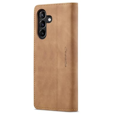 CASEME Retro Lompakkokotelo Samsung Galaxy A54 - Ruskea