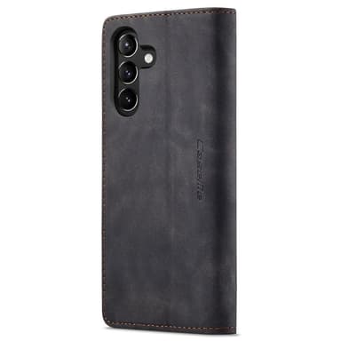 CASEME Retro Lompakkokotelo Samsung Galaxy A54 - Musta